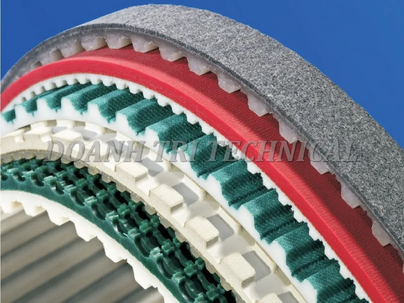 Các lớp phủ bề mặt dây curoa thông dụng