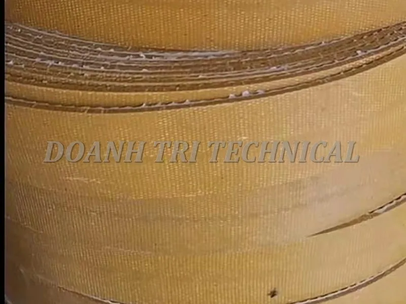 BĂNG TẢI CAO SU CÓ RÃNH MÁY SƠN BÚT CHÌ