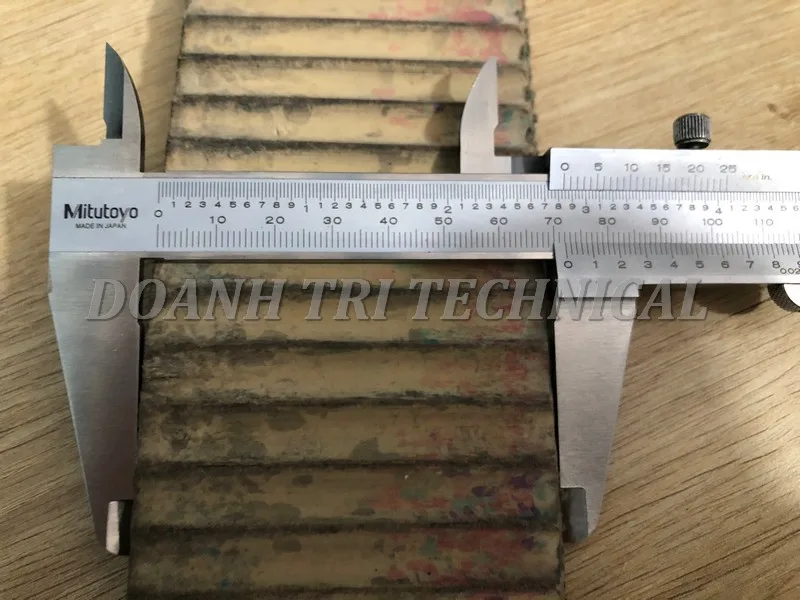 BĂNG TẢI CAO SU CÓ RÃNH MÁY SƠN BÚT CHÌ