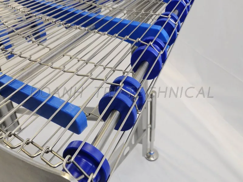 BĂNG TẢI LƯỚI INOX CẤP ĐÔNG IQF