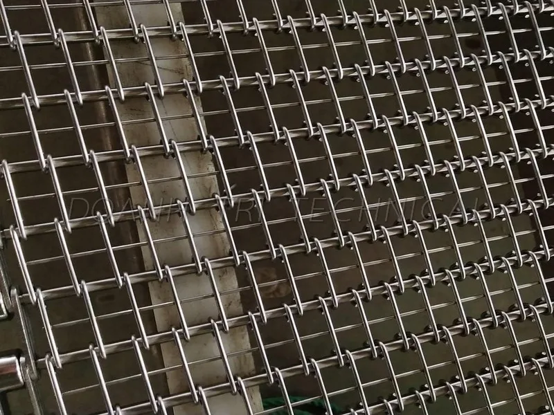 BĂNG TẢI LƯỚI INOX CẤP ĐÔNG IQF