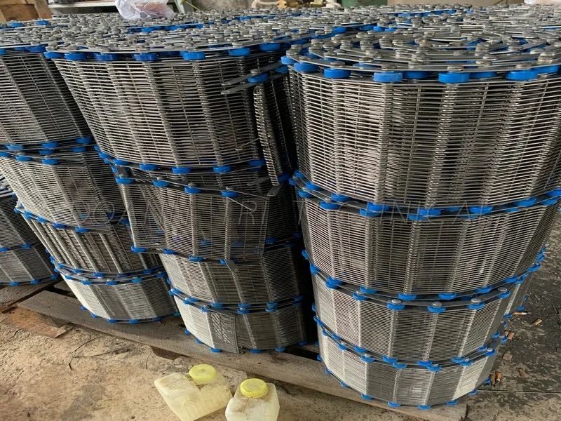 BĂNG TẢI LƯỚI INOX CẤP ĐÔNG IQF