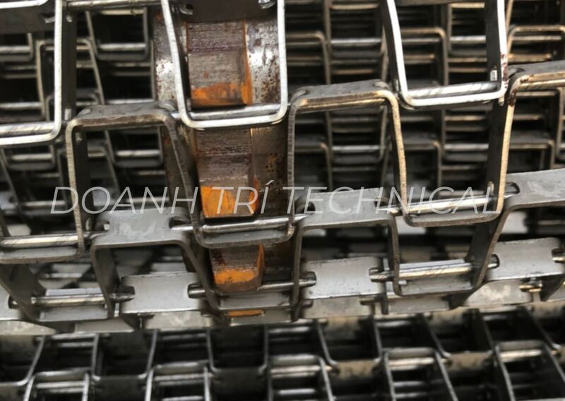 Băng tải lưới inox móng ngựa