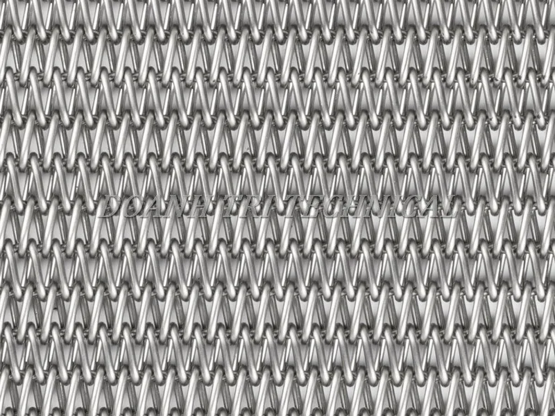 BĂNG TẢI LƯỚI INOX SỢI XOẮN