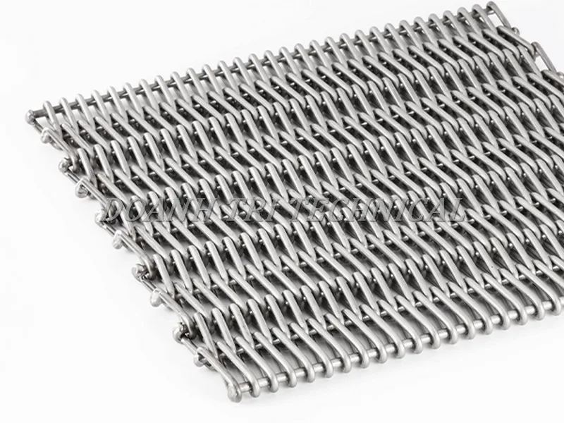 BĂNG TẢI LƯỚI INOX SỢI XOẮN