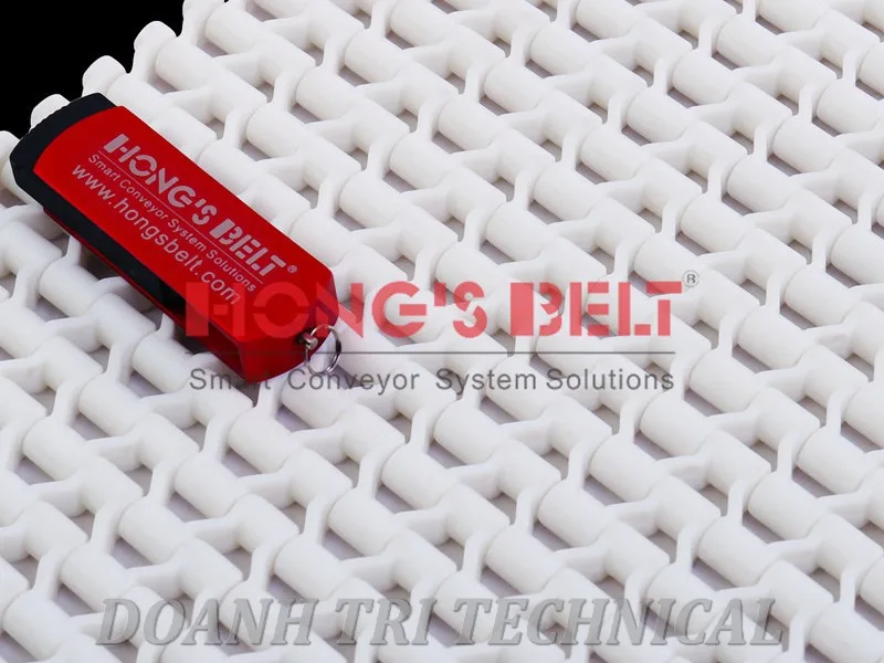 BĂNG TẢI NHỰA HONGSBELT PITCH 5MM - PITCH 15.2MM