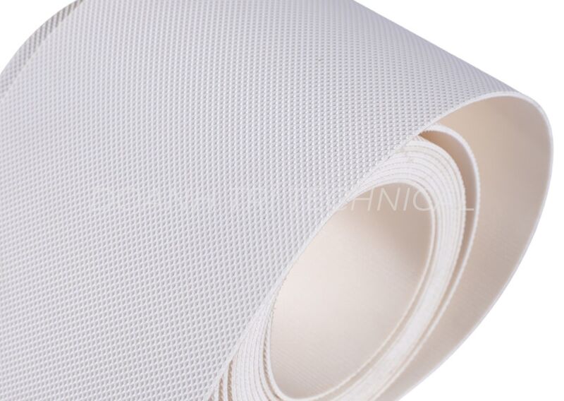 BĂNG TẢI PVC TRẮNG