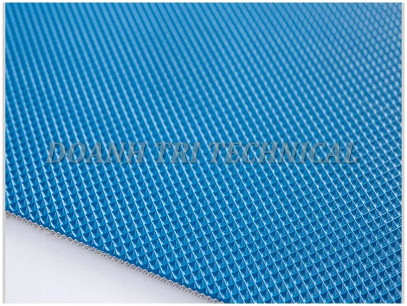 BỀ MẶT BĂNG TẢI PVC PU PE THÔNG DỤNG