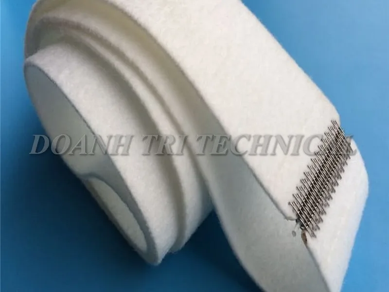 DÂY ĐAI MÁY CẤP LIỆU NGÀNH GIẶT ỦI