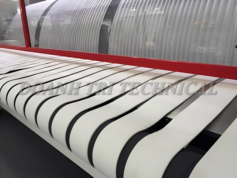 DÂY ĐAI MÁY CẤP LIỆU NGÀNH GIẶT ỦI