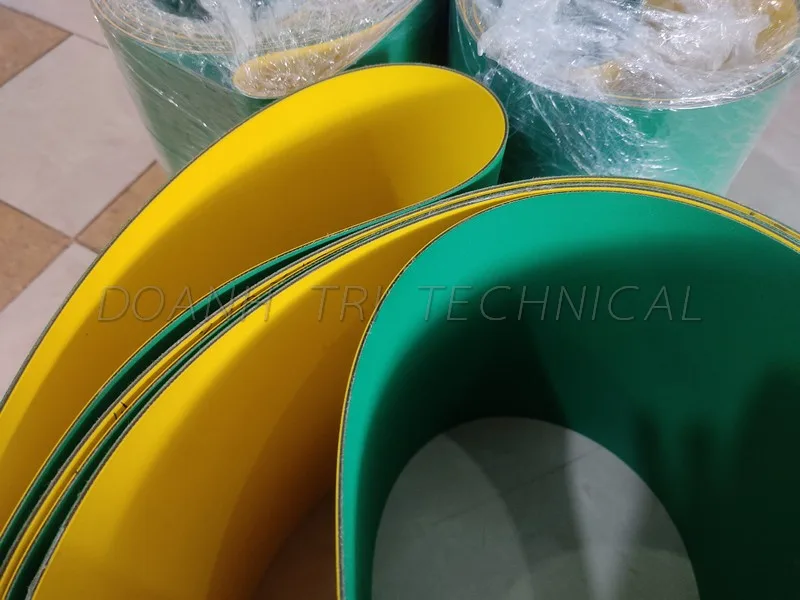 DÂY ĐAI VÀNG XANH 2MM - BĂNG TẢI VÀNG XANH