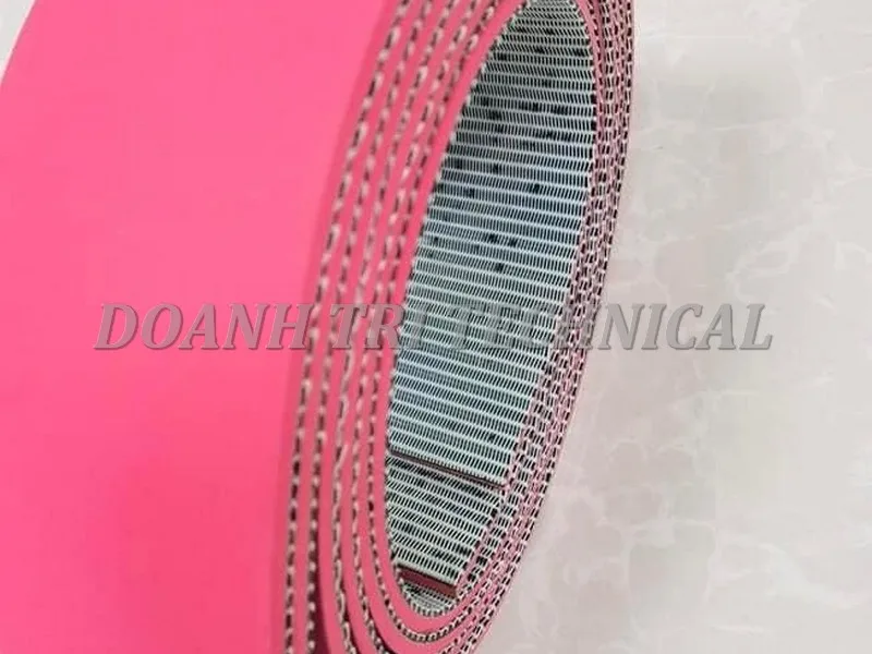 DÂY ĐAI ZIPLINK PHỦ CAO SU ĐỎ