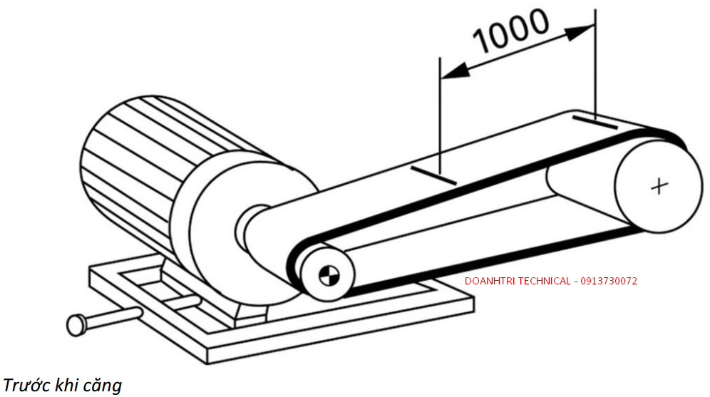 cách căng chỉnh dây đai dẹt