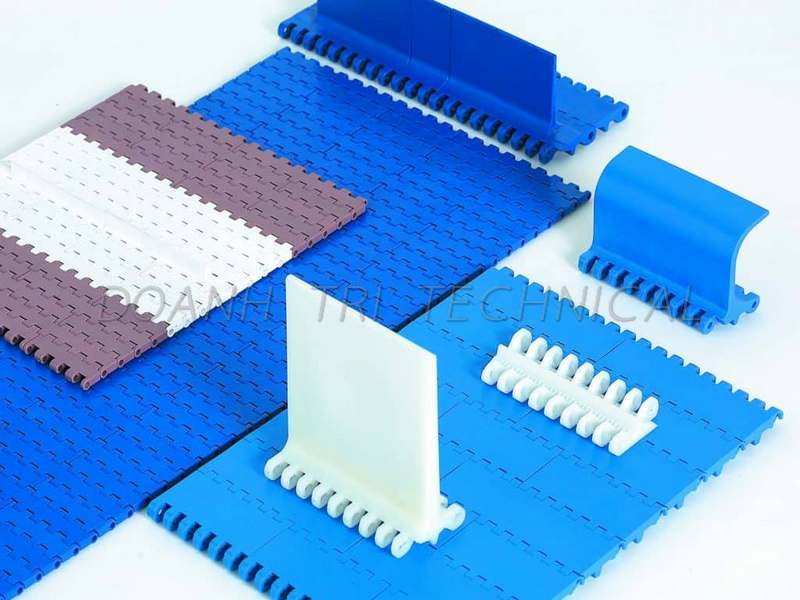 uni-chains chuyên băng tải nhựa modular và xích nhựa cho ngành thực phẩm